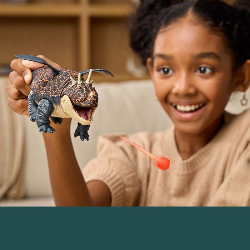 DreamWorks Dragons Jak Wytresować Smoka Blazing Battles Zestaw Figurka Gronkiel + Katapulta Pochodnie Dla Dzieci 4+