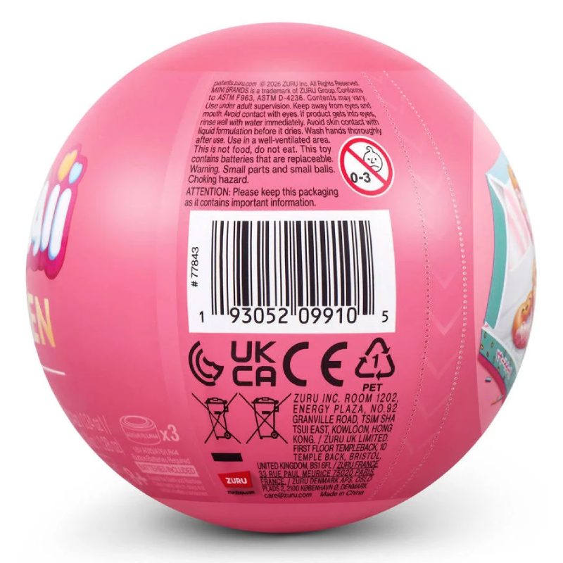 Zuru Mini Brands Create Kula Niespodzianka Kawaii Kitchen Kuchnia Akcesoria Kuchenne 8+