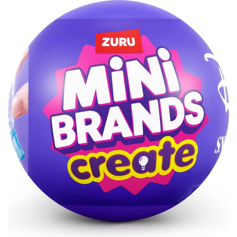 Zuru Mini Brands Create Kula Niespodzianka Zimowa Disney Kula Śnieżna Księżniczki Disneya Mickey Nemo Toy Story Stitch