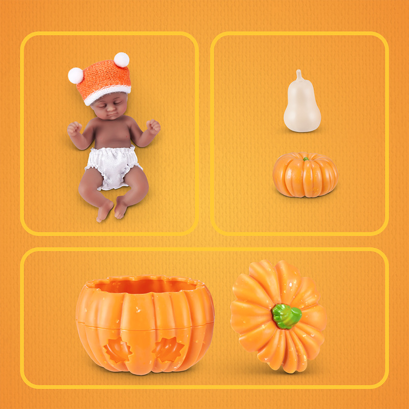 Zuru My Mini Baby Kula Niespodzianka Noworodek Dziecko Jesienne Jesień Dynia Jesienne Akcesoria