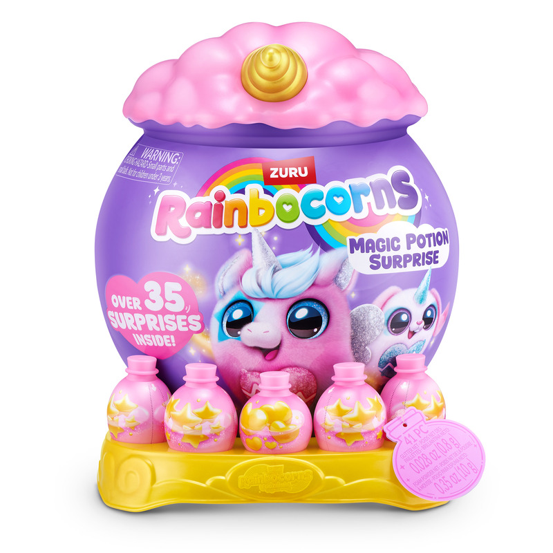 Zuru Rainbocorns Magic Potion Surprise Kociołek Niespodzianka Zabawka Maskotka Pluszowa Pluszak W Magicznym Kociołku