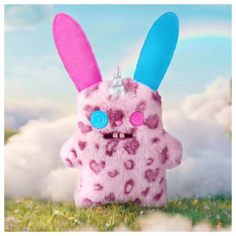 Fuggler Funny Ugly Monster Fugglercorns Maskotka Straszna Brzydki Pluszak Przytulanka Dla Dzieci Pluszowa Śmieszna Jednorożec Różowy Z Uszami 
