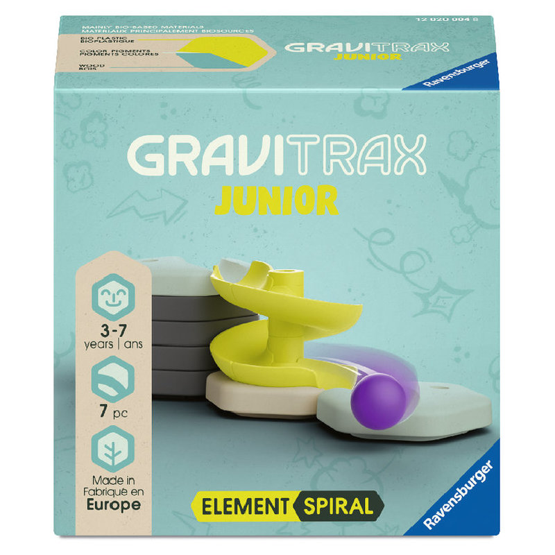Zestaw Gravitrax Junior Klocki Konstrukcyjne Dodatek Uzupełniający Dla Torów Kulukowych Zabawka