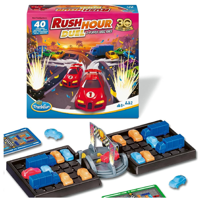 Gra Planszowa Rush Hour Duel Rodzinna Logiczna Dla Dzieci Ravensburger 2 Graczy 8+