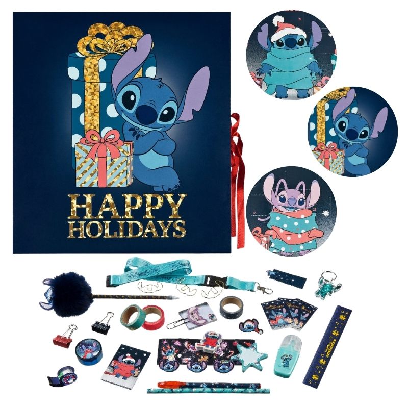 Świąteczny Kalendarz Adwentowy Disney Lilo & Stitch Dla Dzieci Na Prezent Na Święta