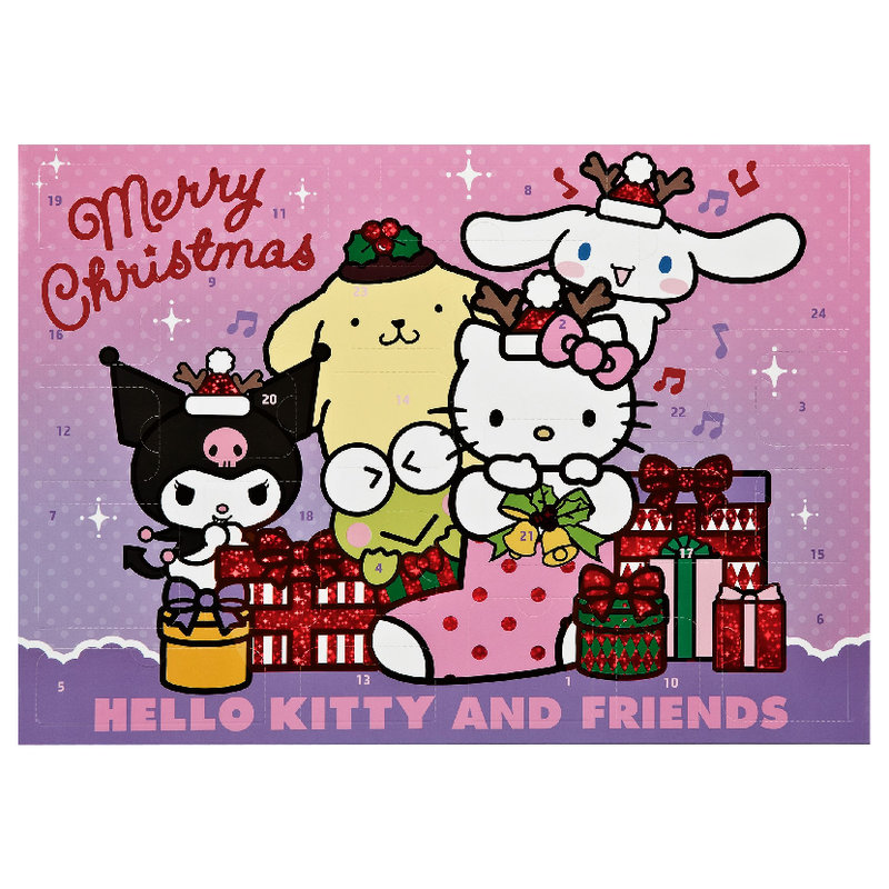 Świąteczny Kalendarz Hello Kitty Adwentowy Dla Dzieci Prezent Na Święta 