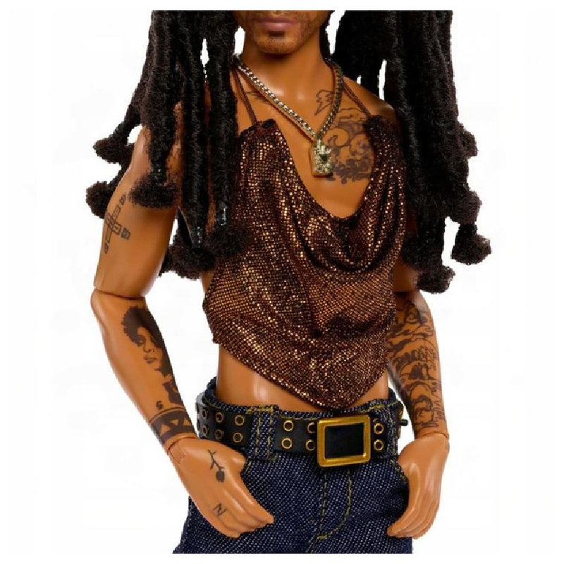 Lalka Barbie Kolekcjonerska Signarure Music Series Lenny Kravitz 33 CM