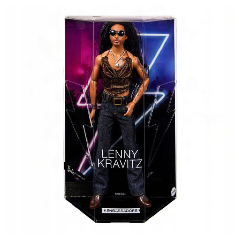 Lalka Barbie Kolekcjonerska Signarure Music Series Lenny Kravitz 33 CM