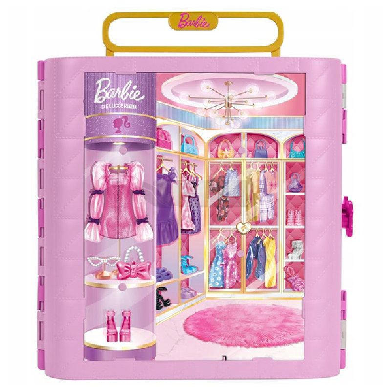 Barbie Modna Szafa Dla Lalki Lalek Garderoba Z Funkcją Obracania I Stylizacji