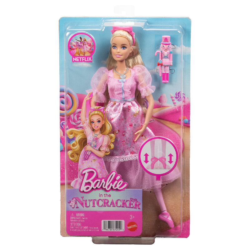 Barbie W Dziadku Do Orzechów Klara Baletnica Balerina Lalka Dla Dzieci 3+