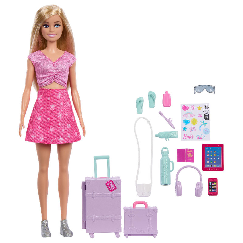 Barbie Family & Friends Malibu Nieskończone Przygody Lalka + Zestaw Akcesoriów 3+