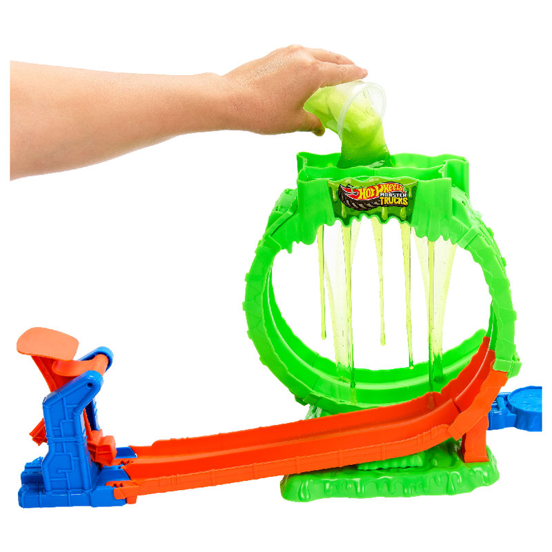 Tor Hot Wheels Monster Trucks Pętla Chaosu Mutant Zestaw Dla Dzieci 4+