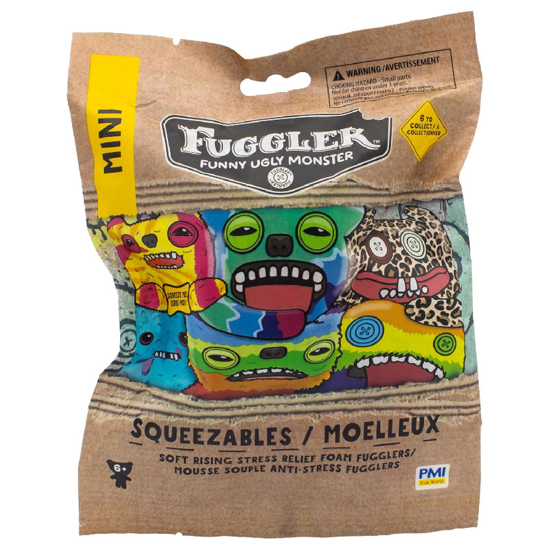 Fuggler Funny Ugly Monster Miękka Figurka Gniotek Maskotka Zabawka Antystresowa