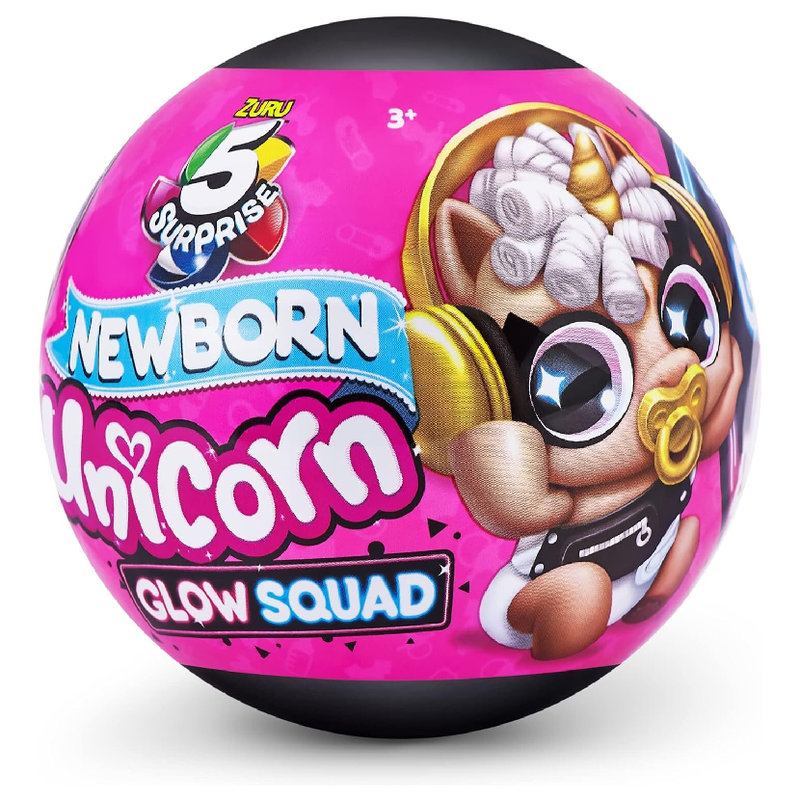 Kula Zuru 5 Niespodzianek Surprise Unicorn Squad Figurki Magicznych Jednoroźców 