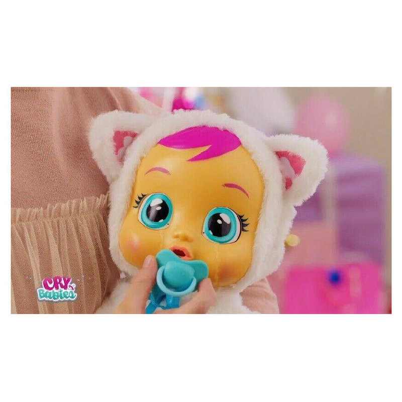Interaktywna Lalka Cry Babies Newborn Baby Daisy Bobas Duża Prezent Dla Dzieci 30 Cm 18m+