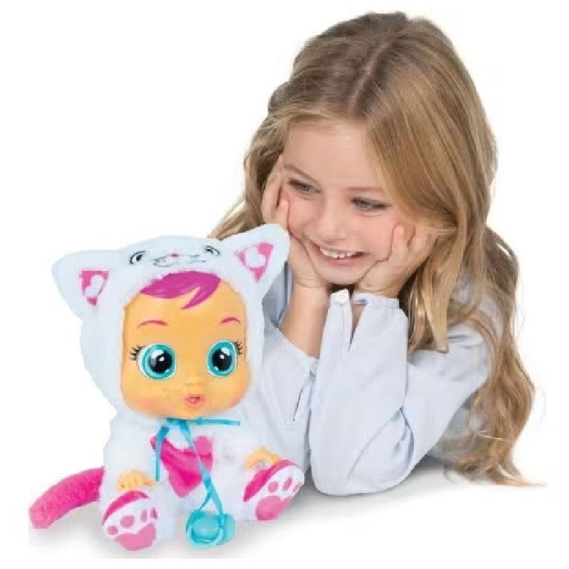 Interaktywna Lalka Cry Babies Newborn Baby Daisy Bobas Duża Prezent Dla Dzieci 30 Cm 18m+