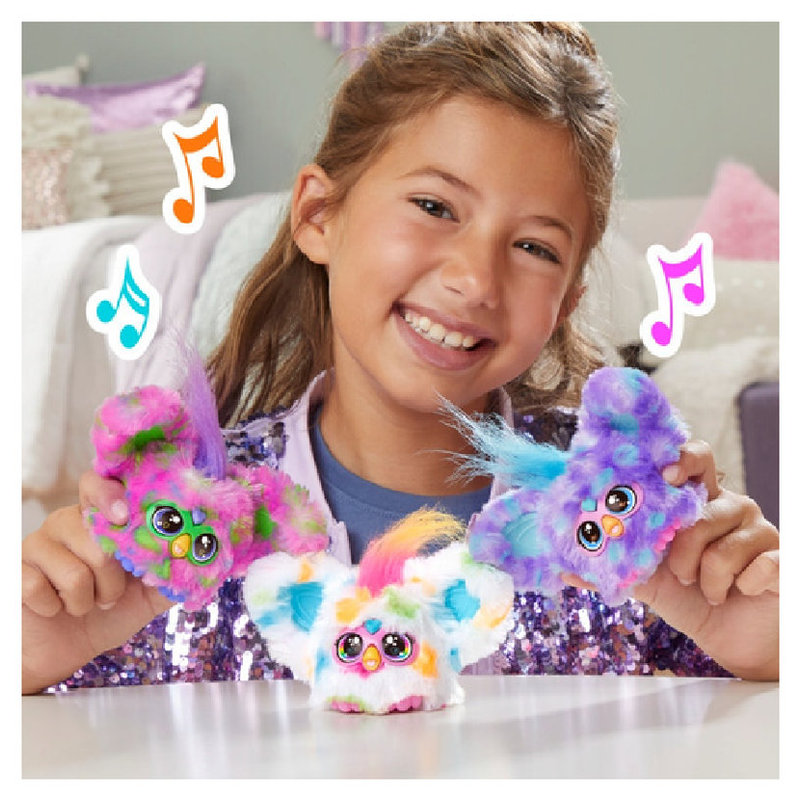 Interaktywny Furby Furblets Maskotka Too-koo Krówka Interaktywna Zabawka Dla Dzieci 6+ 