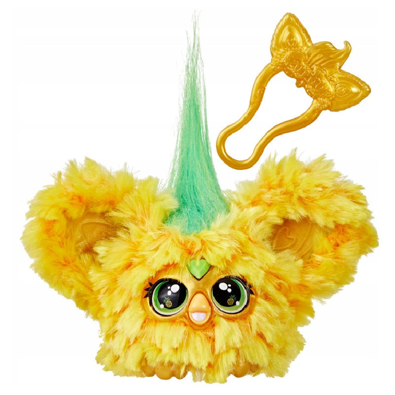 Interaktywny Furby Furblets Żółta Maskotka Hoo-Lah Interaktywna Zabawka Dla Dzieci 6+