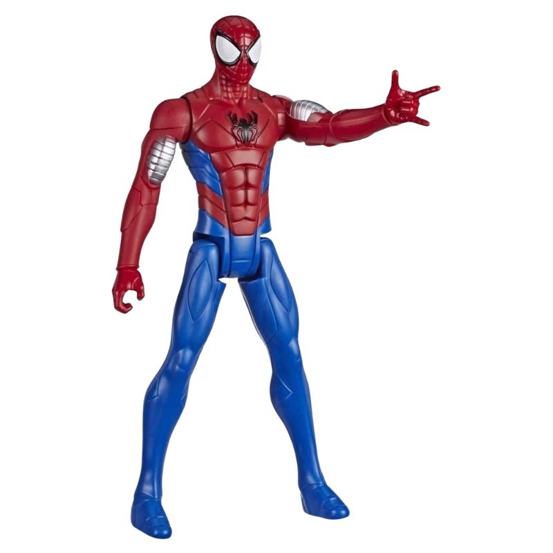 Zabawka Figurka Spider-Man Marvel Dla Dziecka Duża 30 Cm Armored Z Ochraniaczami Figurki Dla Dzieci +4