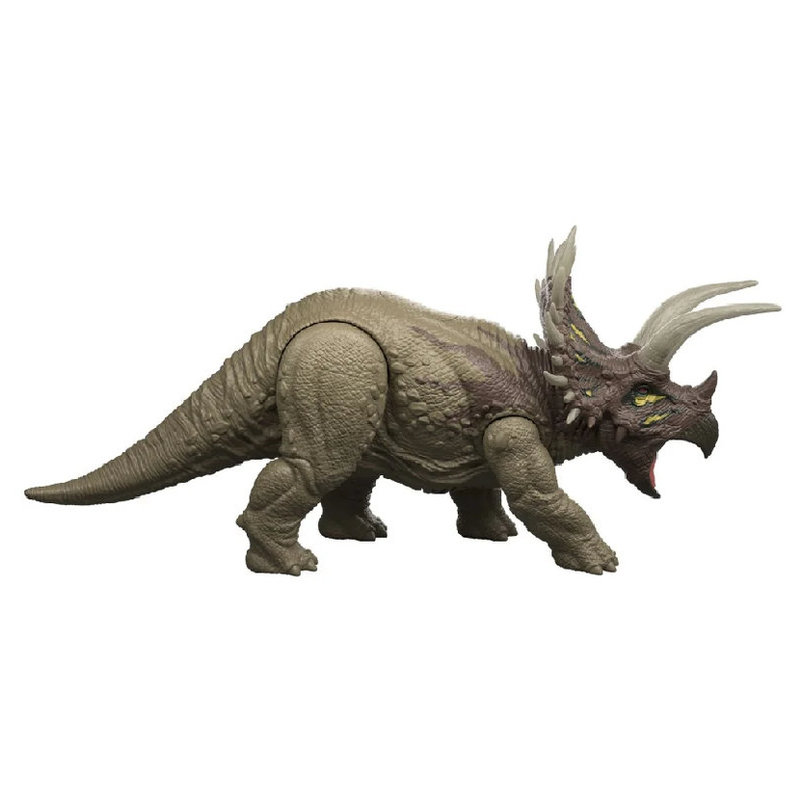 Jurassic World Survival Ryczący Dinozaur Triceratops Figurka Dla Dzieci Na Prezent 4+