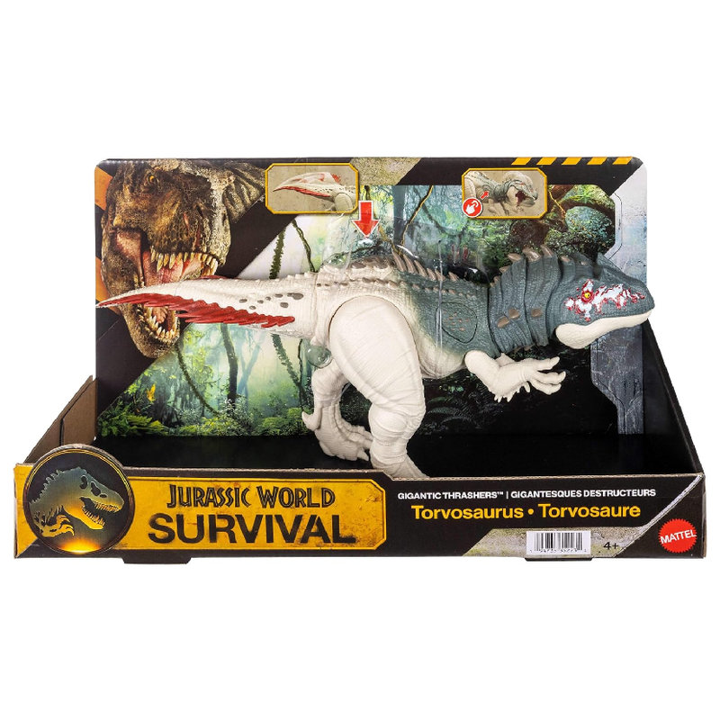 Jurassic World Survival Ryczący Dinozaur Torvosaurus Figurka Dla Dzieci Na Prezent 4+