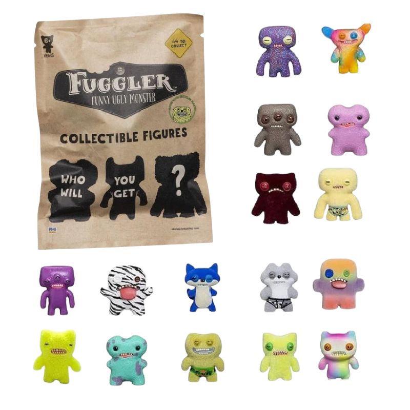 Fuggler Funny Ugly Monster Miękka Figurka Maskotka Zabawka Antystresowa Dla Dzieci 