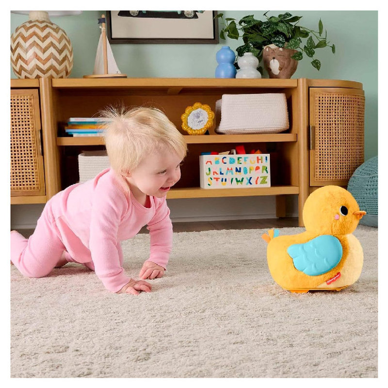 Fisher Price Jeżdżąca Kaczka Dziwaczka Interaktywna Zabawka Edukacyjna Dla Dzieci 4w1