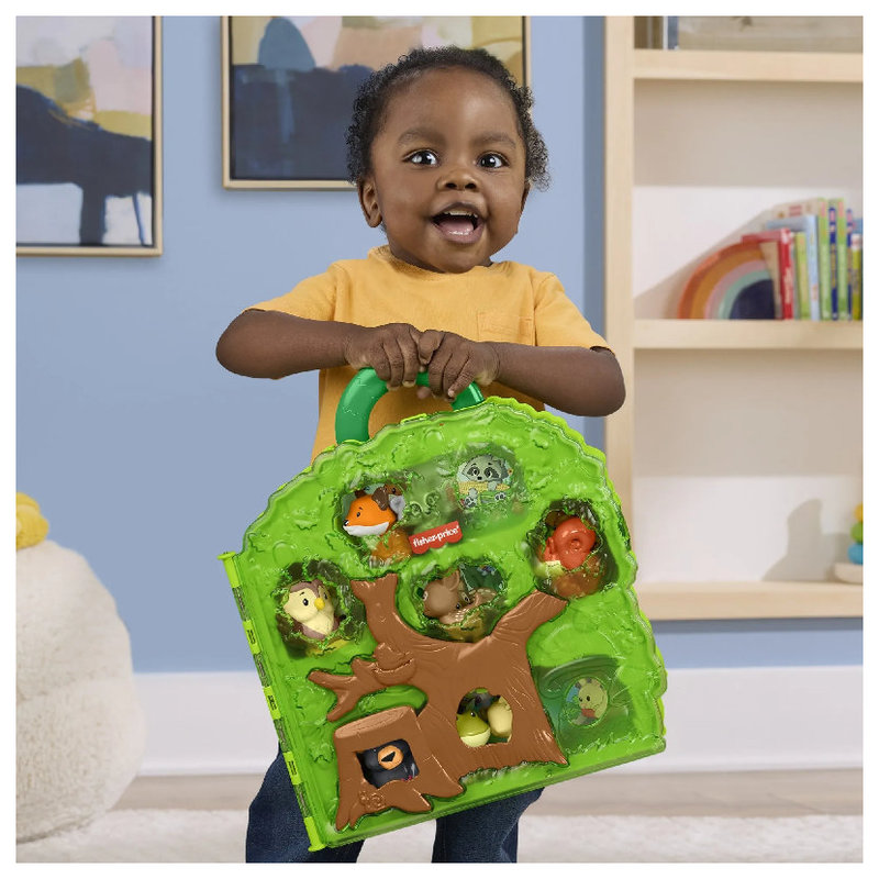 Fisher Price Przyjaciele Z Lasu Figurki Zwierząt Zestaw Figurek Leśnych Zwierzątek Dla Dzieci 12m+