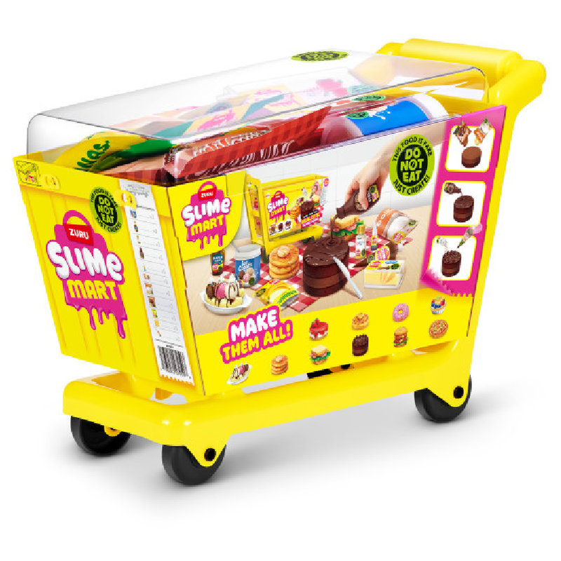 Slime Mart Koszyk Z Zakupami Masa Plastyczna DIY Zestaw Kreatywny Tort Tost Dla Dzieci