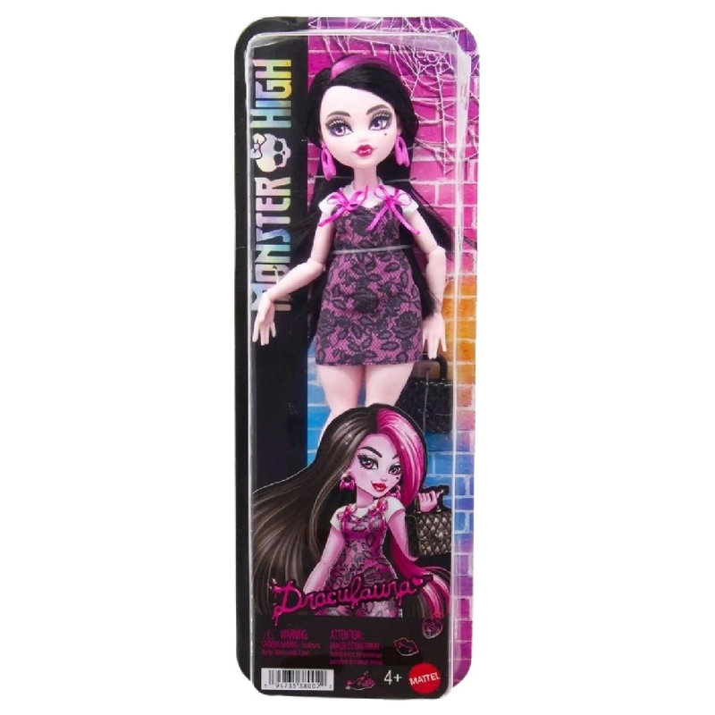 Mattel Monster High Lalka Modowa Draculaura Czarująca Dla Dzieci 27 Cm JLM46 